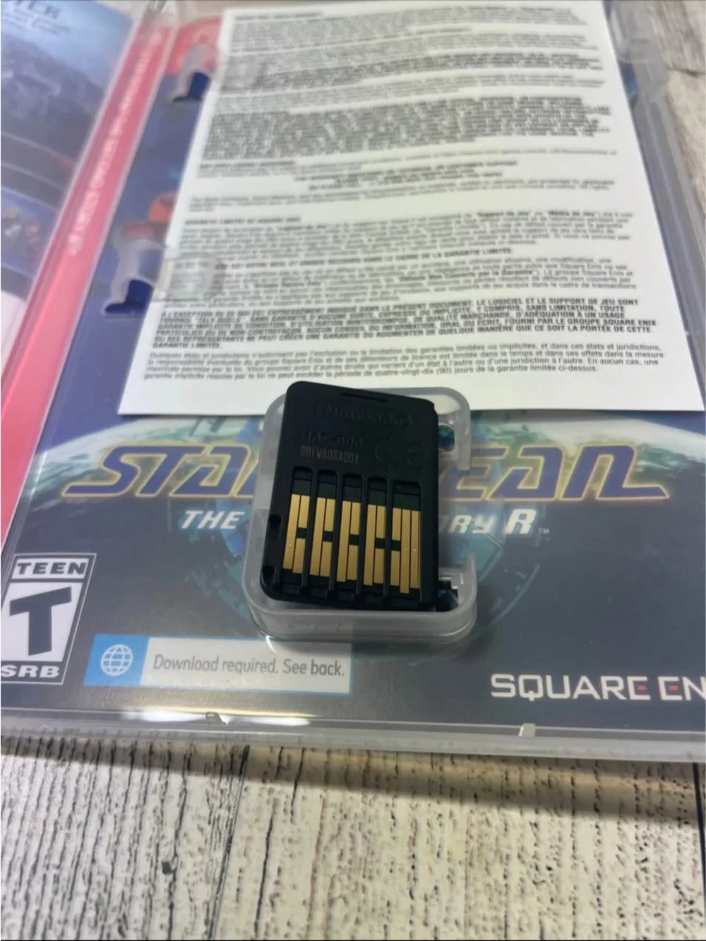 Star Ocean: The Second Story R - Blue & Red Cover